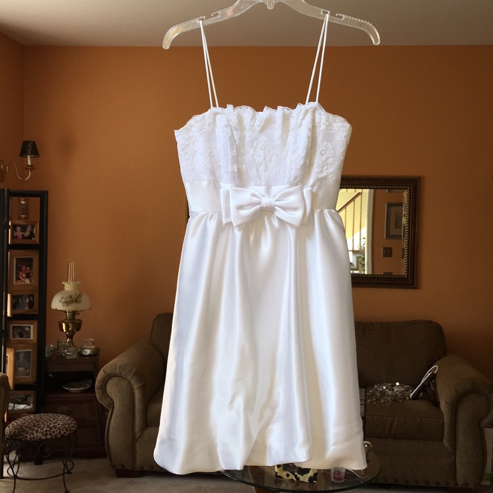 Jessica McClintock White Dress